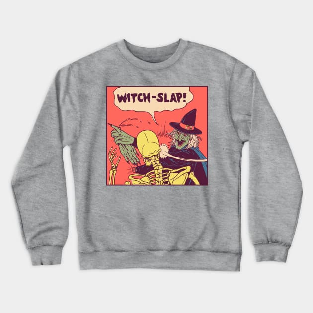 Witch-Slap Crewneck Sweatshirt by Hillary White Rabbit